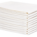 Organic Cotton Flour Sack Kitchen Towels - 10 Pack, Off-White Organic Cotton Tea Towels - Extra Large Flour Sack Cotton Dish Towels- Lint-Free Unbleached Kitchen Towels - 27"x27"