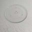 12.5" Microwave Glass Plate Compatible with GE WB39X10003 Samsung DE74-20015G and Maytag 12 1/2" Microwave Glass Turntable - Replace Hotpoint Microwave Turntable Plate (12.5" Big Coupler Hole)