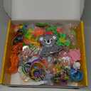 Kiss Monkey Party Favors for Kids 8-12 4-8, 640 PCS Fidget Toys Bulk, Prize Treasure Box Toys for Classroom, Goodie Bags Stuffers for Kids, Birthday Gifts, Carnival Prize, Pinata Stuffers