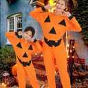 ANGELGGH Matching Halloween Onesie Pajamas Family Holiday Hooded PJs Adult Couples One Piece Sleepwear Funny Ugly Loungewear (XL)