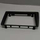 Qiilu Double DIN Installation Dash Kit, 2 Din Radio Stereo Fascia Dash Frame Trim Replacement for Honda Civic 2001-2005 LHD