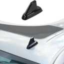 RAZPOY Shark Fin Antenna Base Cover Trim Compatible with Chevy Silverado & Suburban & Tahoe & GMC-Yukon & GMC-Sierra & Cadillac Escalade 2007-2013, Black