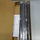 IFELS Heavy Duty Curtain Rods for Windows 66 to 120 Inch, 1 Inch Bronze Window Curtain Rod for Bedroom, Living Room, Outdoor, Adjustable Easy Install Long Modern Curtains Rods(A1,Bronze,30"-120")