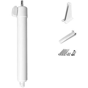 Touch 'n Hold Smooth - Heavy Duty Door Closer System (White)