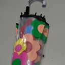 kate spade new york Clear Umbrella for Rain, Large Bubble Umbrella for Adults with Floral Design