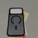 COOLQO Magnetic for iPhone 17 Pro Max Case [Screen Protector + Camera Protection] Compatible with MagSafe Translucent Matte Dual-Layer Military Grade 17 FT Drop Test Protective Phone Cover Black (17ProMax_6.9")