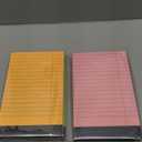 36 Pack Legal Pads Bulk 12 Colors, Narrow Ruled Notepad 5x8, Multicolor Small Notepads 30 Sheet/notepad, Colored Mini Writing Pads with Sturdy Backboard, Perforated Lined Note Pads for Study