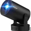 [Built-in Apps & 2026 Upgraded] Mini Projector with WiFi 6 and Bluetooth 5.4 Support 1080P Auto Keystone 180 Rotatable Projectors Portable Compatibile with HDMI/TV Stick/Memory Stick