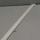 USA Sealing BULK-PS-PP-95 Polypropylene Plastic Bar, 1/4" Height, 1" Width, 48" Length