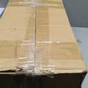 52-inch Ceiling Fan with Remote Control (Illuminated) 3-Blade Carved Wooden Fan Blades Quiet Reversible All-Copper Motor Ideal for Living Rooms, Bedrooms, and Courtyards Black/Walnut Finish