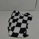 Arch Backdrop Covers Racing Checker Texture Black and White Chiara Arch Cover for Baby Shower Birthday Party Race Car Theme (6FT)