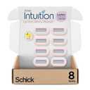 Schick Intuition Refill, Lemon Berry Breeze Razors for Women | Intuition Razor Blades Refill with Organic Lemon, 8 Count Razor Refills