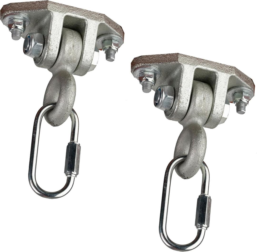 Swing-N-Slide WS 4888 Extra Duty Steel Swing Hangers for Wooden Beams, Set of 2