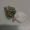 Crystal Tree of Life,Aventurine Jade Clear Quartz Cluster Base,Bonsai Feng Shui Decor Money Tree,Healing Crystals Positive Enegy,Gift Size 5.5"-6.3"