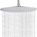 NearMoon Rain Shower Head, Ultra-Thin Design-Pressure Boosting, Awesome Some Experience, High Flow Stainless Steel Rainfall Head (16 Inch, Chrome Finish)