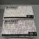 The Honest Company Comfort Dry Disposable Daytime Diapers for Sensitive Skin, Hypoallergenic, Rose Blossom + Tutu Cute, Club Box Size 1 (814 lbs), 78 Count