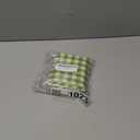 2 Pieces Easter Wreath Sash for Front Door, Green Plaid Polyester Spring Bows for Wreaths Accessories for Home Wedding Birthday Decorations, Sashes