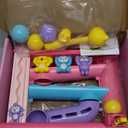 Toddler Musical Toys for 1+ Years Old Girls, Fine Motor Skills Developmental Baby Toy 12-18-24+ Months, Bilingual Toddler Learning Ball Drop Toy, Infant Birthday Gifts Toys for 1 2 Year Old Girl (Pink)