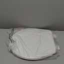 Little2Big Toilet Seat with Built-In Potty Training Seat, Slow Close, Durable Plastic, Made in USA, ROUND, White