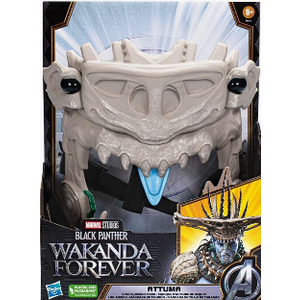 Marvel Studios'  Black Panther: Wakanda Forever Attuma Shark Armor Mask Role Play Toy with Hammerhead Expansion Feature