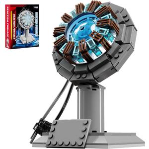 Arc Reactor Building Block Set, A Model Toy Proof that Tony Has A Heart,A Gift for Adults and Children