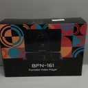 17.5" Portable DVD Player with 15.6" Large HD Screen, 6 Hours Rechargeable Battery, Support USB/SD Card/Sync TV and Multiple Disc Formats, High Volume Speaker, Black