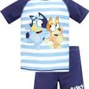 Bluey Boys Swimming Costume I Kids Swimsuit 2 Piece I Swim Set for Beach Pool Swim (8)