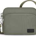 TOPEAST Anti-Theft Crossbody Travel Bag for Women Men, Lightweight Shoulder Bag Classic Design for Trip, Daily Use, Sport (Green)