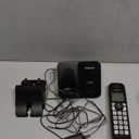 Panasonic Cordless Phone with Advanced Call Block, Bilingual Caller ID, Easy to Read Large High-Contrast Display, Expandable System with 1 Handset, KX-TGD810B (Black)