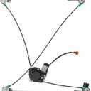 BDFHYK 741-550 Power Window Regulator with Motor Front Left Compatible with 2000 Chrysler Voyager, 1996-2000 Chrysler Town & Country, 1996-2000 Dodge Grand Caravan Caravan Plymouth Voyager