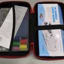 Handheld Sewing Machine with Black Storage Case and 109-Piece Sewing Kit, Mini Portable Cordless Hand Sewing Machine, Ideal for Adults & Beginners, Complete Set of Quick Home Clothing Repair Tools