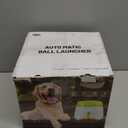 Automatic Dog Ball Launcher, Dog Ball Thrower Machine with 10-30Ft 3 Launching Distance, Interactive Toys for Small Dogs Indoor & Outdoor with 15 Mini Tennis Balls-2 Inch Light Green