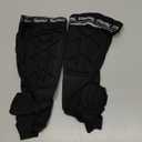 Soccer Shin Guards, Soccer Protective Gear with Calf and Ankle Pads, Shin Guard Pads for Youth and Adult (Small, Black)