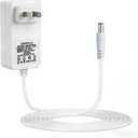 Power Cord Replacement for Fenchilin Hollywood Vanity Makeup Mirror Light Bulbs Charger 12V, 6 FT Charging Cable