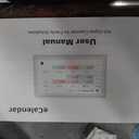 Digital Calendar  27 Inch Electronic Wall Calendar & Chore Chart, Smart Family Organizer with Interactive Touchscreen Display, Wall Mount in Portrait or Landscape (White)