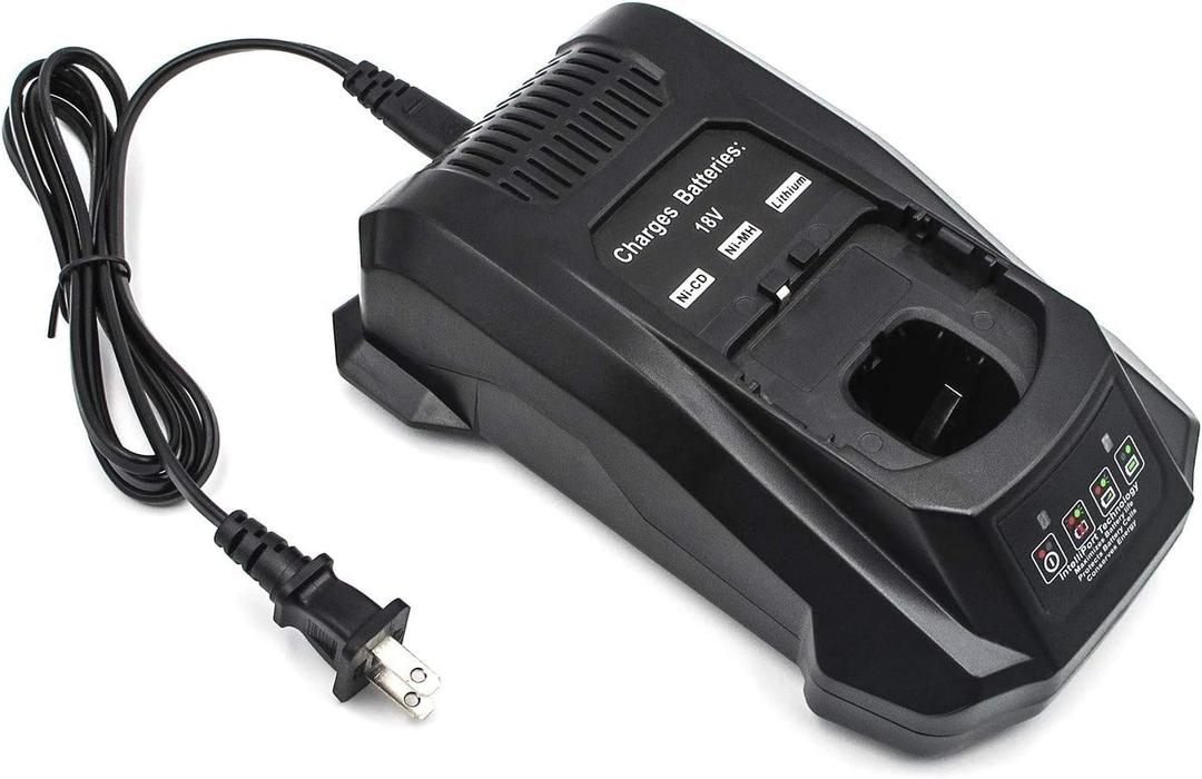 P117 18V Battery Charger P118 Replacement for Ryobi 18V ONE+ Lithium NiMh NiCd Battery P102 P103 P105 P107 P108 P189 P197 P190 P191