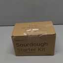 Sourdough Starter Jar, 24 OZ Wide Mouth Sour Dough Starter Jars Glass, Sourdough Starter Kit, Sourdough Bread Baking Supplies for Beginners and Pro, 1 Pack