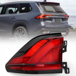 Huray Left Outer LED Tail Light for Toyota Grand Highlander 2024 2025 LH