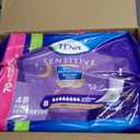 Tena Sensitive Care Incontinence Pads, Bladder Control, Postpartum for Women, Overnight Absorbency, Extra Coverage, 48 Count