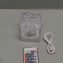 Ocean Wave Ceiling Projector,16 Colors Ocean Wave Light Projector, Water Ripple Ambient Night Light with Remote, Touch Control Aurora Projector Non-Wood for Bedroom,Room Decor,Kids Room (Cubic)