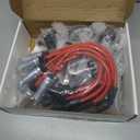 8PCS UF271 Square Ignition Coils Pack & Double Iridium Spark Plugs & Spark Plug Wires for Chevy Avalanche Express Silverado Suburban Tahoe GMC Savana Sierra Yukon Cadillac Escalade 4.8L 5.3L 6.0L D581