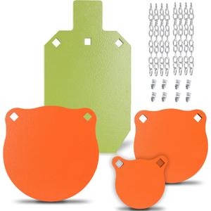 AR500 Steel Shooting Targets, 3/8"-4", 6", 8" & 7x12"