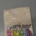 Canis First Day of Kindergarten T-Shirt for Boys Girls Watch Out Kindergarten Here I Come Shirt Kids Back to School Tee(Beige Watch Out,3-4T) (Beige)