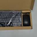 Lenovo 305 USB-C Wired Keyboard & Mouse Combo, Black, Spill-Resistant, Narrow Border, Adjustable Tilt, Full-Size Keyboard & Mouse, Compatible with Laptop, PC, Tablet, USB-C Connectivity Gaming Office