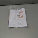 Women's Sleeveless Crew Neck Bodysuit Top Sexy Slim Summer Stretch Tank Top (White, S)