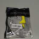 Sporti Hand Paddles for Swimming - Lightweight Swimming Paddles, Adjustable Silicone Straps (Small, Grey)