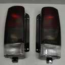 Daikokuya Smoked Full Led Tail Lights Fit for 2008-2016 Ford F250 F350 F450 Turn Signal,Brake Light,Reverse Light Rear Light Assembly Replacement, A
