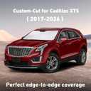 EcoNour Windshield Sunshade Compatible for Cadillac XT5 2017-2023 2024 2025, Sun Visor for Front Windshield & Window Sun Shade Cover, UV Heat Blocker & Protector, Car Accessories