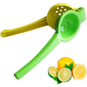 Culinary Elements Metal Lemon and Lime Squeezer: Manual Press, Easy to Use Citrus Juicer, Dishwasher Safe 1 pack