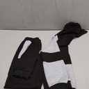 Boys Clothes Long Sleeve Hooded Pullover Colorblock Sweatshirt + Pants 2pcs Fall Winter Outfit Set (7-8 Years, Z:black)